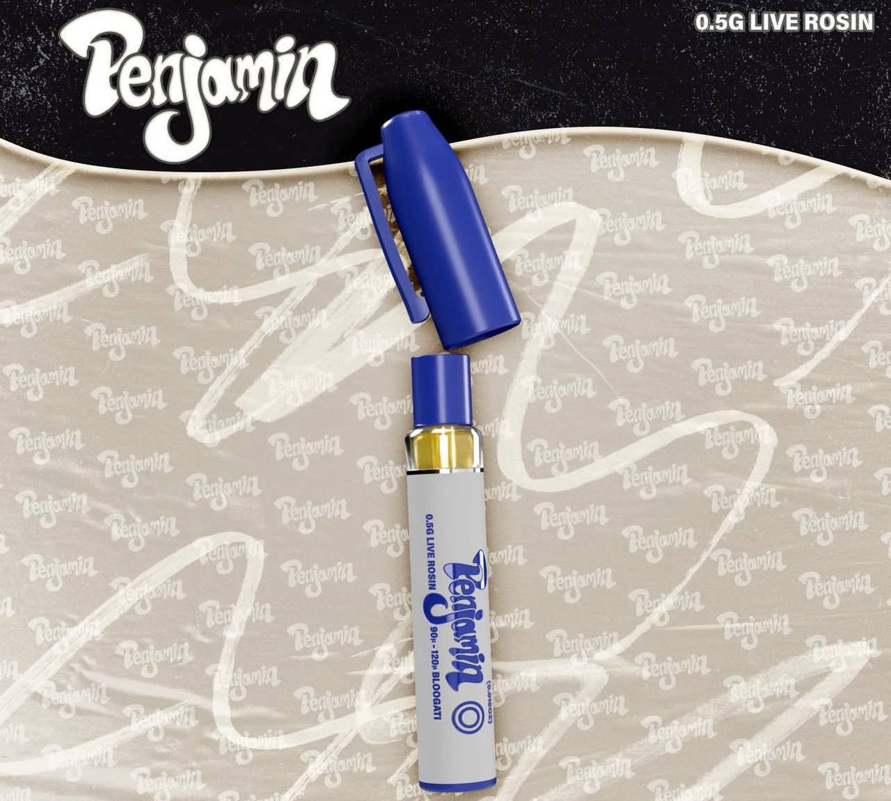 Penjamin Bloogati 0.5G Live Rosin Disposable
