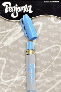 Penjamin Blue Nerdz 0.5G Live Rosin Disposable