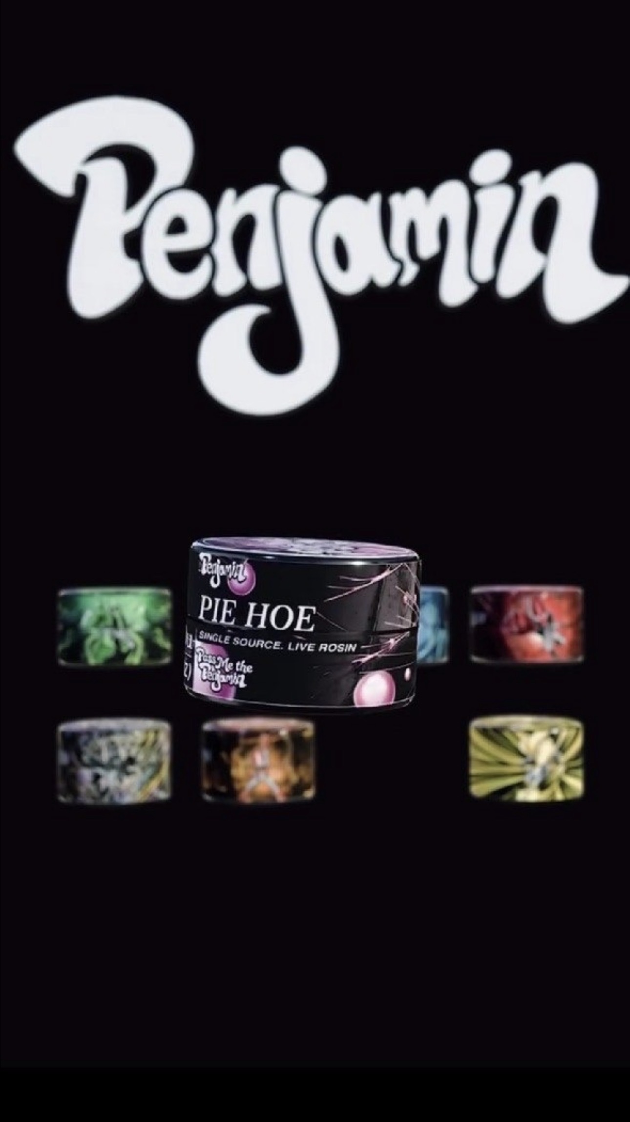 PENJAMIN PIE HOE 2G SINGLE SOURCED LIVE ROSIN PUCKS CONCENTRATE