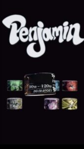 PENJAMIN FROZEN PEACHES 2G SINGLE SOURCED LIVE ROSIN PUCKS CONCENTRATE