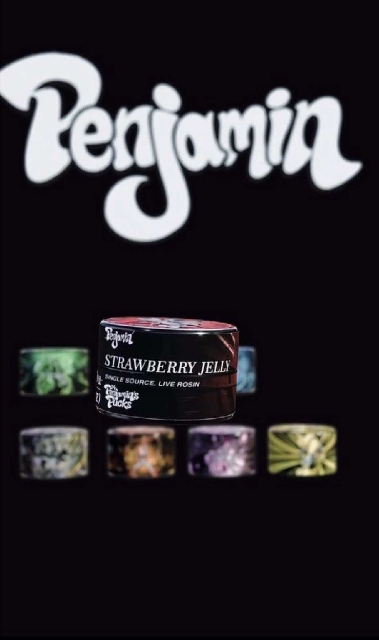PENJAMIN STRAWBERRY JELLY 2G SINGLE SOURCED LIVE ROSIN