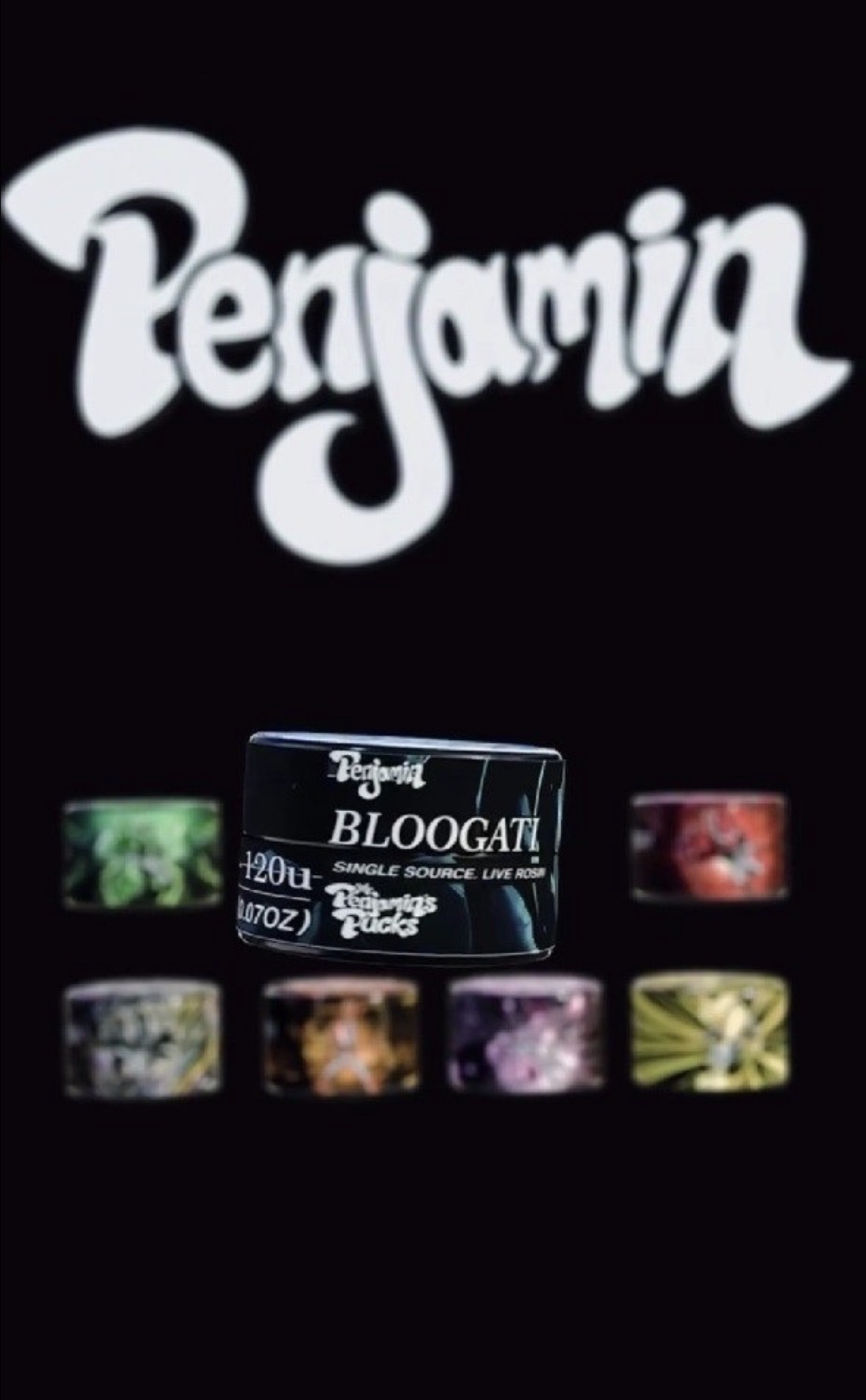 Penjamin Bloogati 2G Single Sourced Live Rosin Pucks